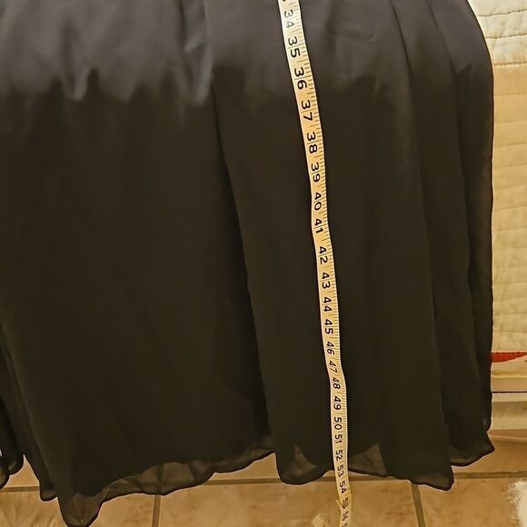 NWT Azazie Shannon black maxi gown size C (US Medium) - Picture 9 of 9